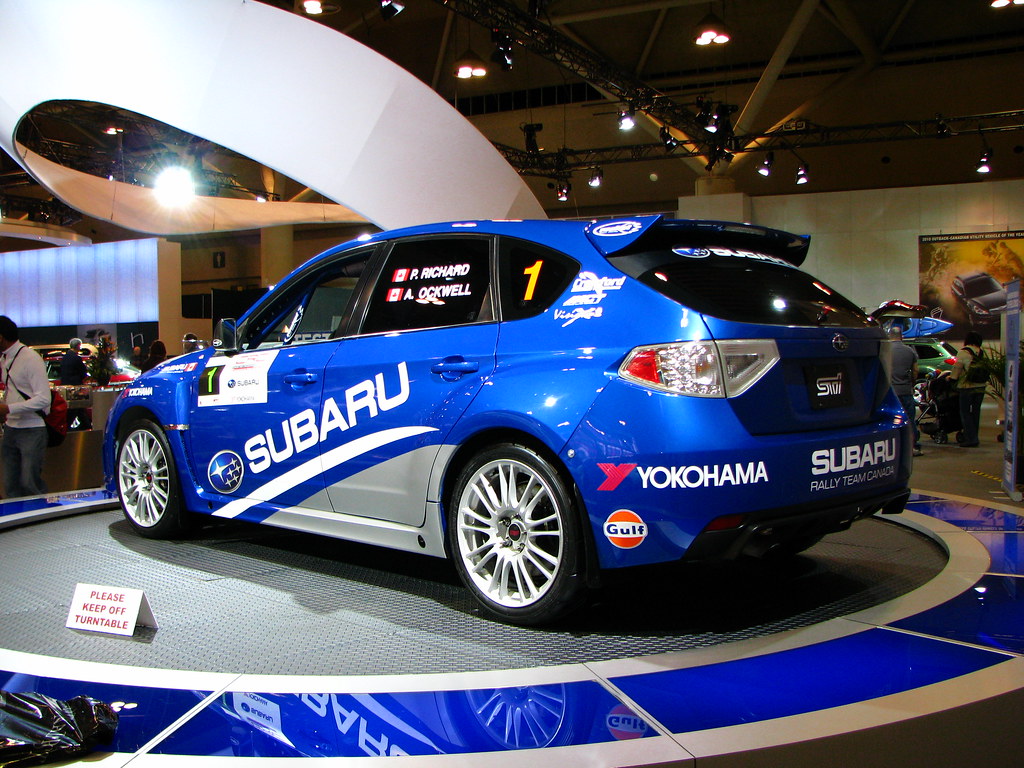 Image of Subaru Impreza Rally Car