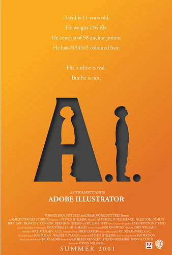 This is a Creative Commons image with the title Adobe Illustrator vs Artificial Intelligence