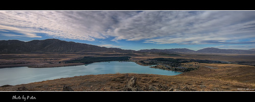 Lake Tekapo panorama by pDOTeter