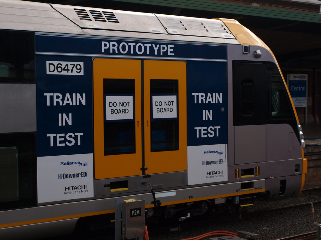 Cityrail's New Waratah Train or A set by T G