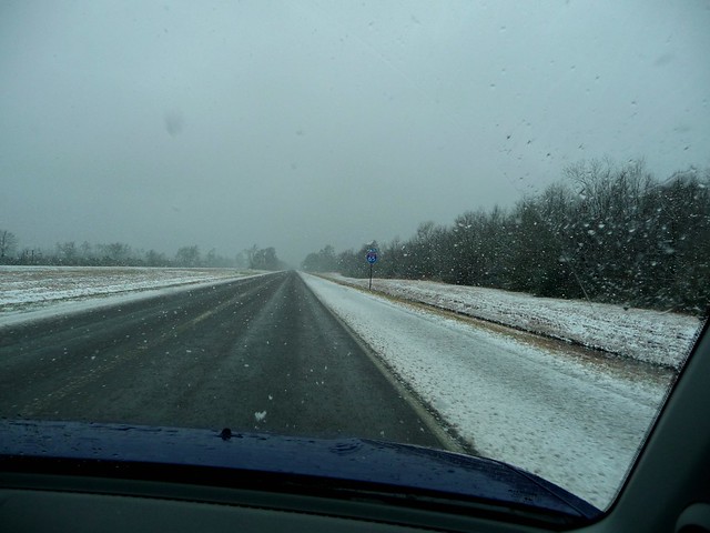 I-65 in Snow around Atmore, AL5