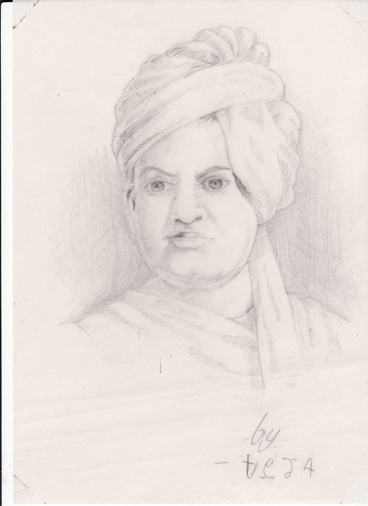 Poster making on the memory of Swami Vivekananda jayanti – India NCC