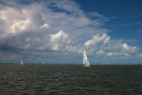 Sailboat and Sky by S.A. Street Photographer
