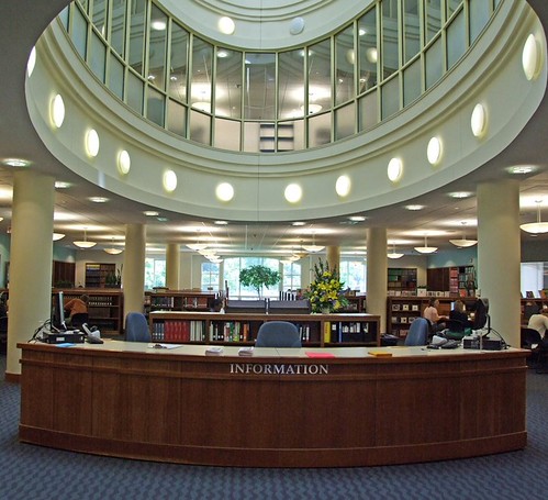 1st Floor-Information Desk | Elon University Belk Library | Flickr