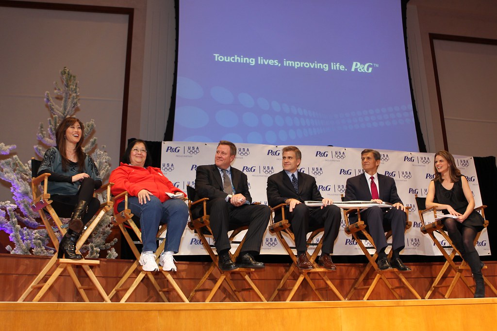 P&G Panel | Kirk Perry, VP North America, P&G (thrid from ri… | Flickr