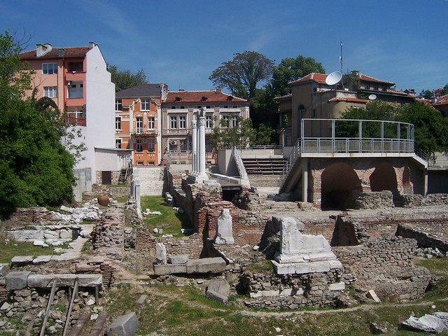 The Roman Forum and Odeon site, Plovdiv