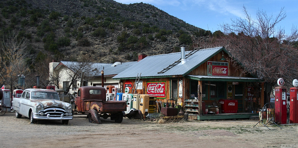 Taos gas station 2 Rex Gray Flickr