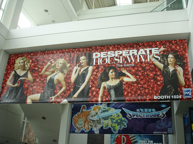 E3 2006 Desperate Housewives video game banner