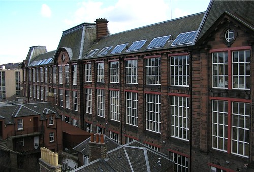 Edinburgh College of Art: studio windows