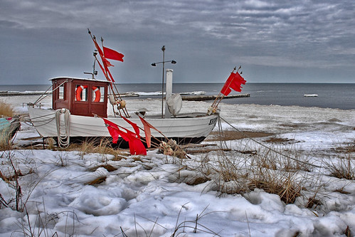 Boot im Schnee | by HDRaynger