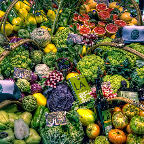 Fruits and Vegetables – Frutas y Hortalizas, Madrid, HDR by marcp_dmoz