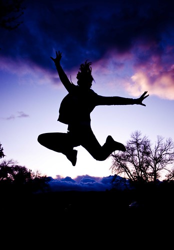 IMG_0967 [explore] by Flickr_Rick, Kylie :)sunset silhouette outside spring jump jumping kylie jumpology
