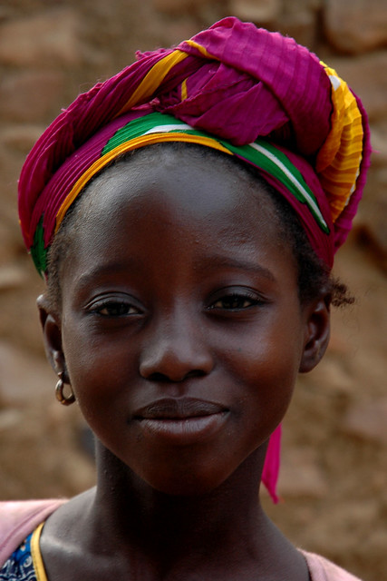 portrait fillette Mali