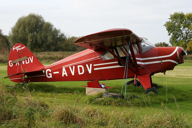 G-AVDV - 1956 build, modified, Piper PA-22-150, Derby resident