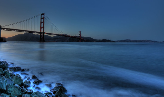 Golden Gate Bridge Twilight