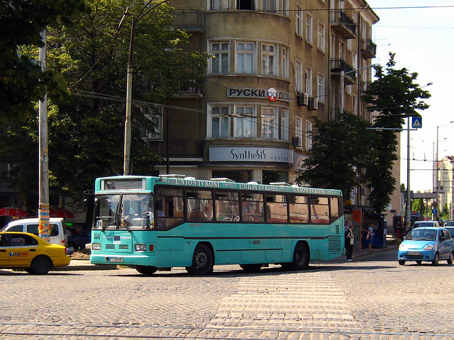 Автобус БМЦ Белде 220 СВ №6020 София 2007 г. BMC Belde 220 CB Bus No.6020 Sofia Bulgaria