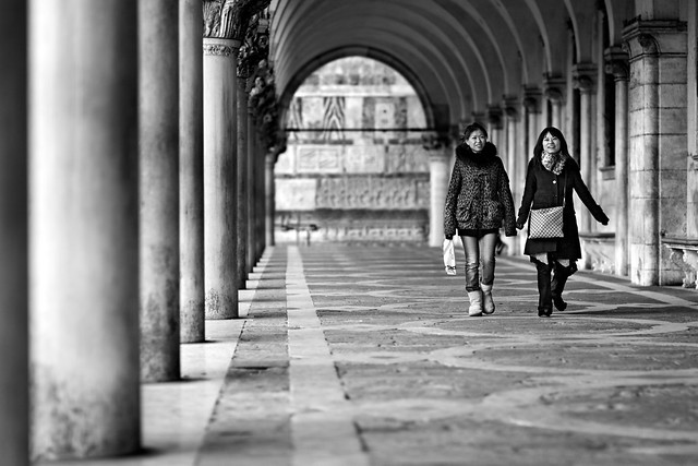 Japanese girls in Venice