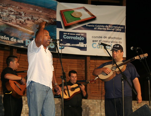 El cubano Alexis Díaz Pimienta con Yeray Rodriguez