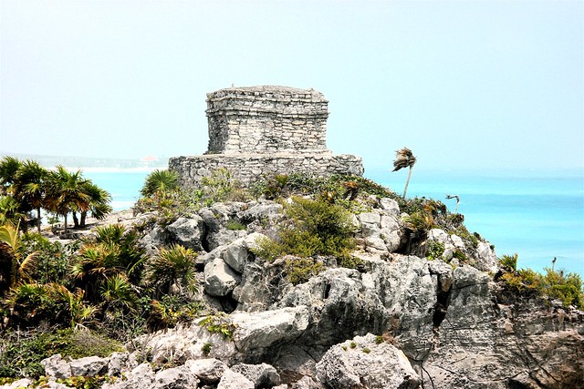 Tulum Ruins in Quintana Roo-Mexico