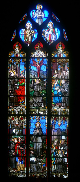 Mon, 07/12/2010 - 10:25 - Stained glass. St. Godard Rouen France 12/07/2010.