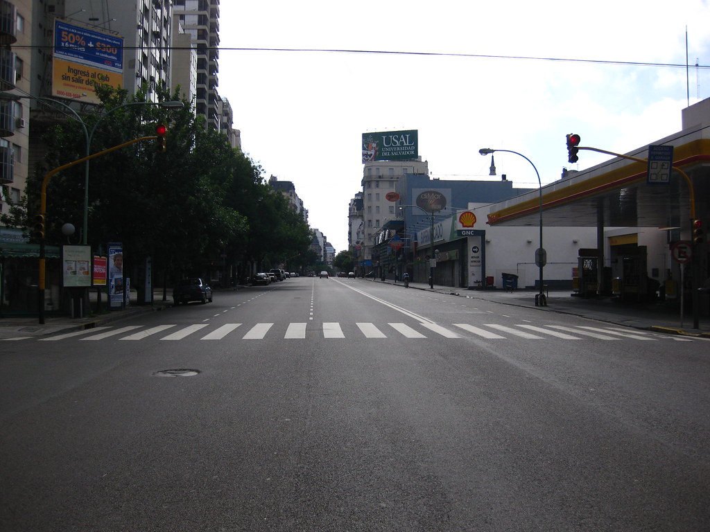 Empty Streets Buenos Aires