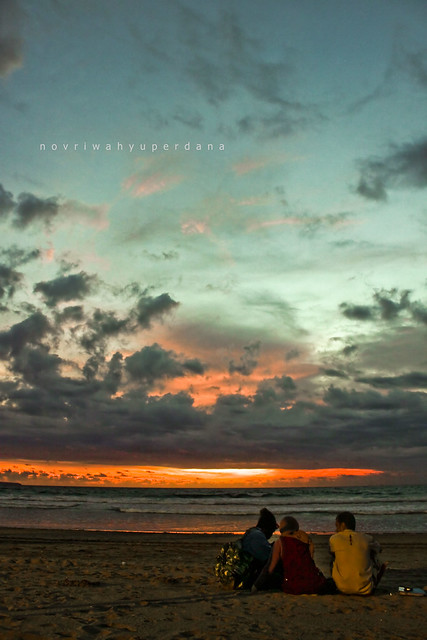 Sunset At Kuta Beach