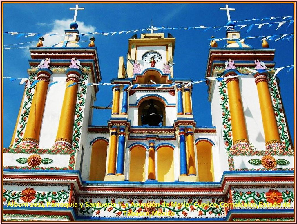 Parroquia y Santuario "La Asunción de María" Cupilco,Comalcalco,Estado de Tabasco,México