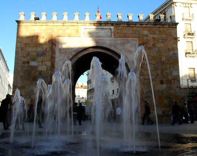 Antiga porta medina Tunis