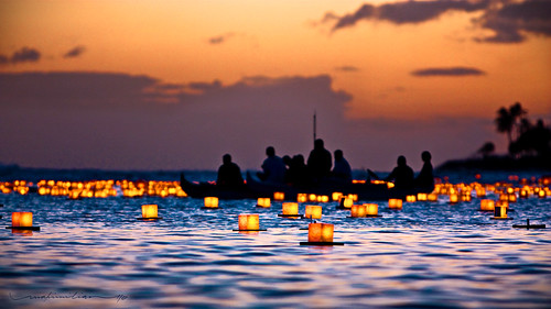 Lantern Floating Hawaii Ceremony (2010) by Rex Maximilian