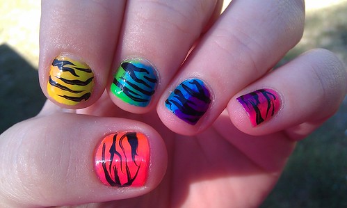 Rainbow nails 2 | Inspired by ashleyann