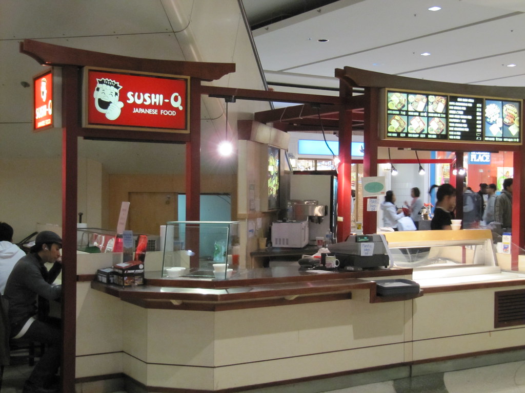Sushi-Q (Eaton Centre) | Little take-out sushi stand near ...