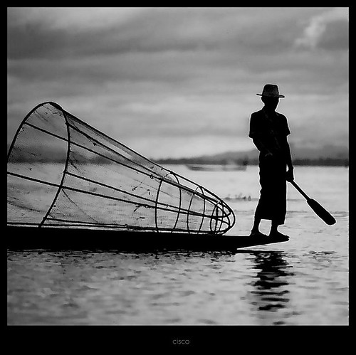 'Inle lake silhouette' by cisco image 