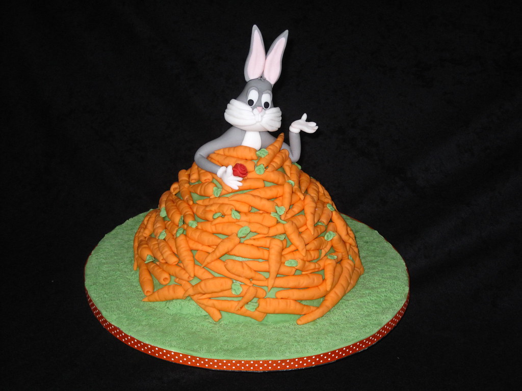 Bugs Bunny Cake | One of Debbie Browns designs..but holding … | Flickr