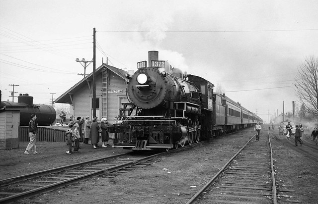 Northern Pacific, Casey Jones Special, Issaquah, WA. 1957