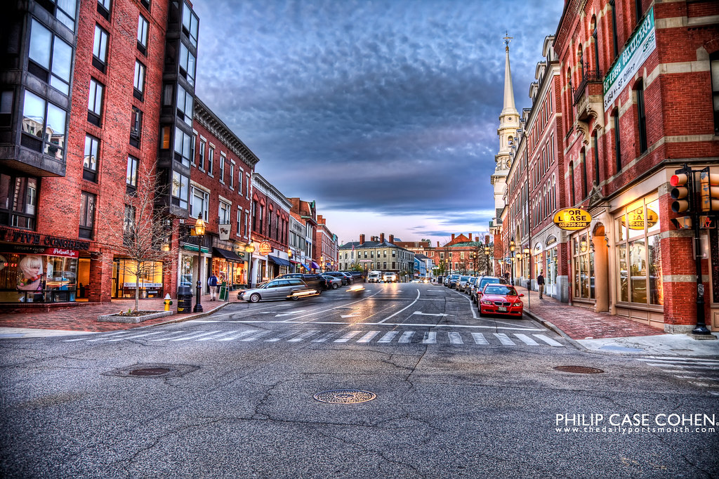 At Fleet & Congress Streets by Philip Case Cohen