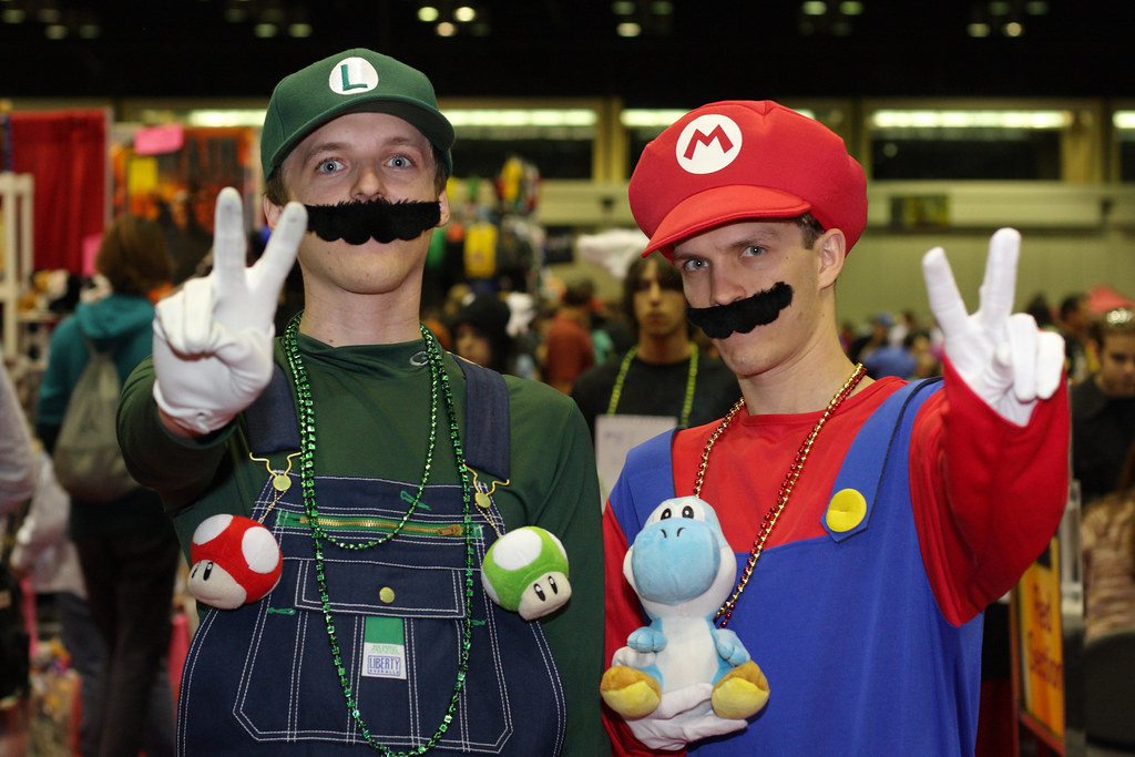 Luigi and Mario | Fantastic Luigi and Mario costumes from Me | Flickr Luigi and Mario | Fantastic Luigi and Mario costumes from Me | Flickr