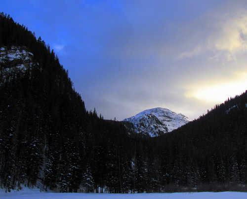 winter sunset landscape montana bozeman gallatinrange hyalitecanyon mountblackmore jontaylormontana