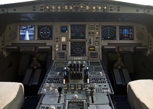 plane nikon dubai aviation uae cockpit airbus 1750 instruments tamron unitedarabemirates etihadairways a340 d300 a340600 etihad