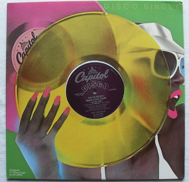 1970s DISCO 12 inch single HELEN REDDY Make Love To Me 1979 Album Record Cover Vinyl