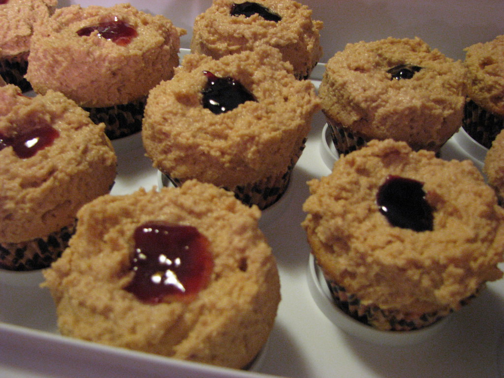 Peanut Butter and Jelly Muffins