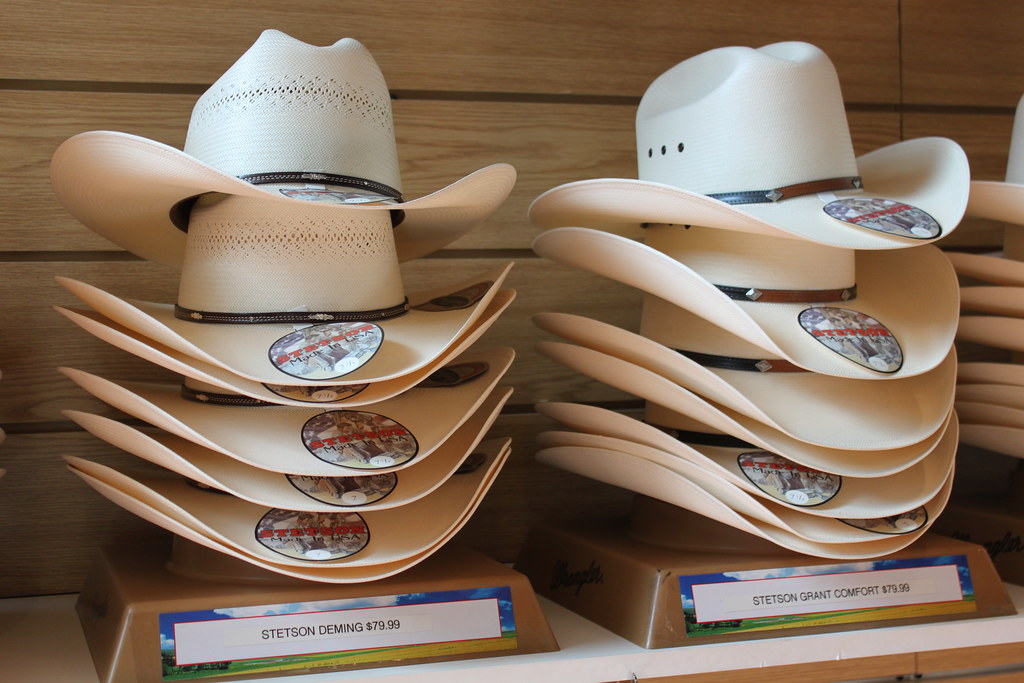 Get your cowboy hats at The Wrangler store in Cheyenne, Wy… | Flickr