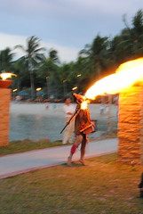 Torch lighting ceremony