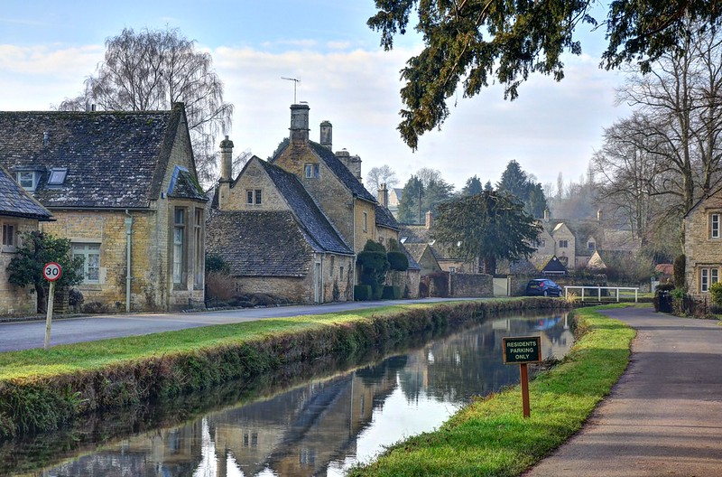 Lower Slaughter, The Cotswolds, Gloucestershire