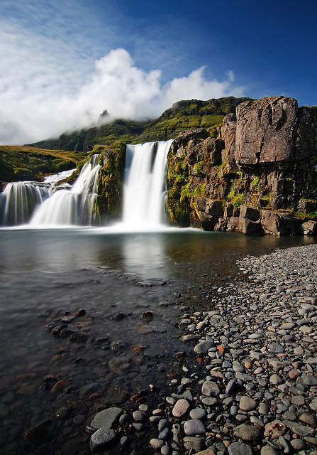 Small Icelandic Waterfall