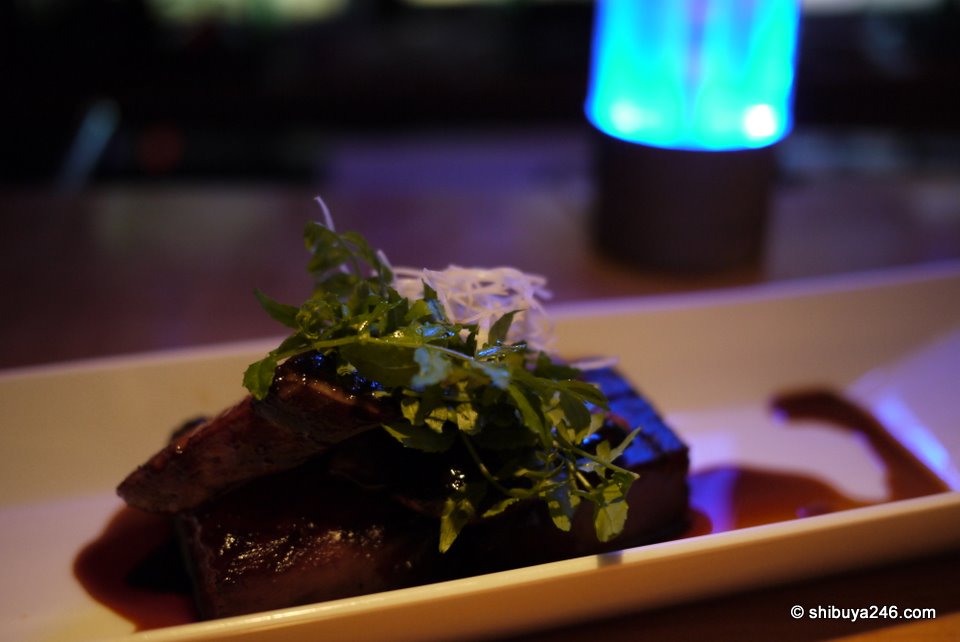 I hadn't eaten buri fish for a while. This tasted good.