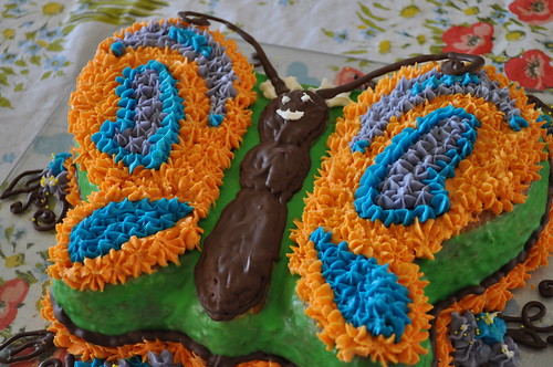 butterfly birthday cake | by wingedegg