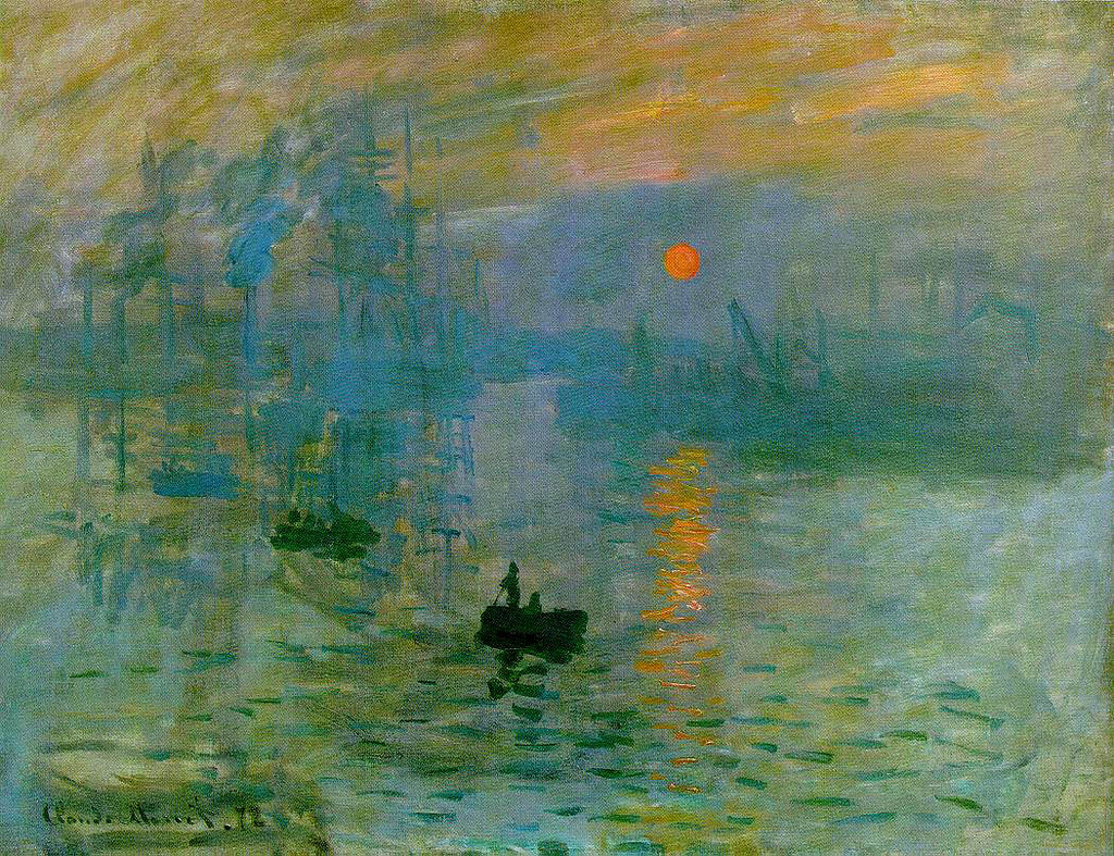 Claude Monet, Impression, Sun Rising, 1872 1840-1926