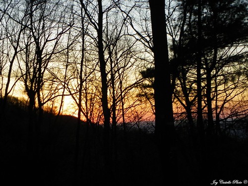 sunset mountains georgia fortmountain murraycounty