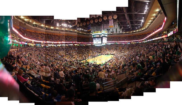 Basketball Playoffs 2010: Boston Celtics host Miami Heat at the TD Garden, 20 April 2010 (Collage #2)