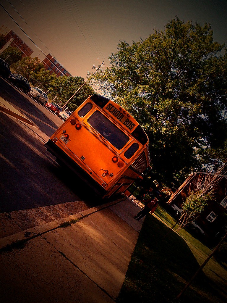 Bus Shaking 140-365 Some mornings we have to pick the bus up and shake… | Flickr